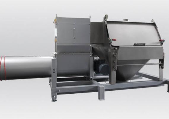 powder processing automatic sack opening