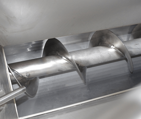 auger screw bulk material handling