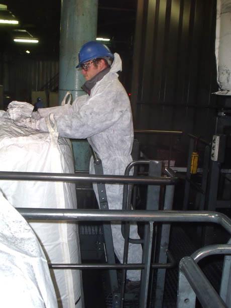 bulk bag filling flexible silo production line