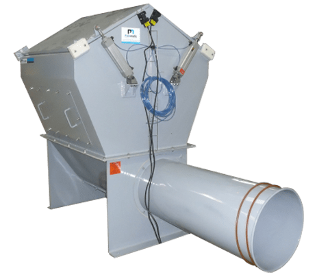 industrial compactor for empty big bag powder handling