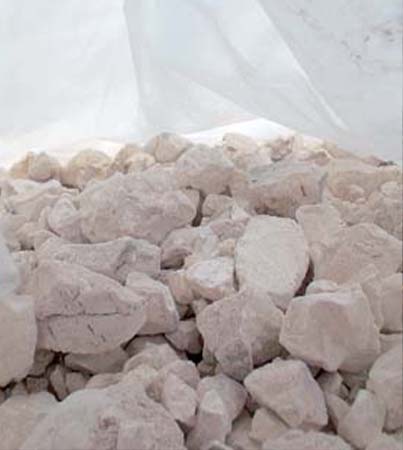 Omzetting van rotsen in aggregaten