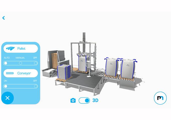 Application 3D palamatic process 