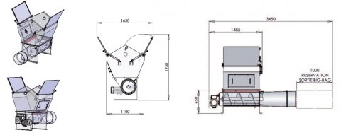 Compacteur de big bag Palamatic Process