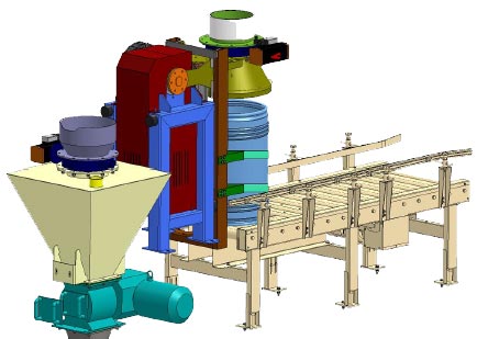 example drum discharging tipper