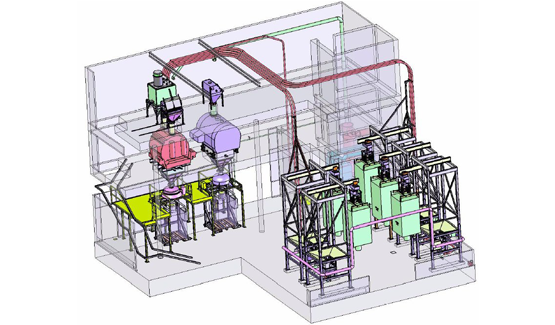 feed cat dog aroma filling system 3d layout