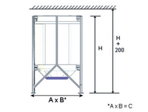 flexible silo palamatic process layout