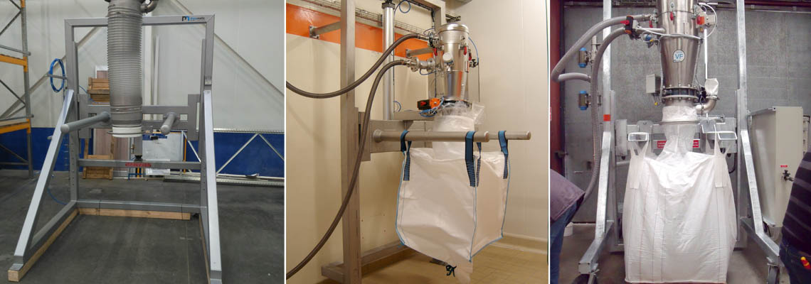 Big bag filling system - Bulk powder handling 