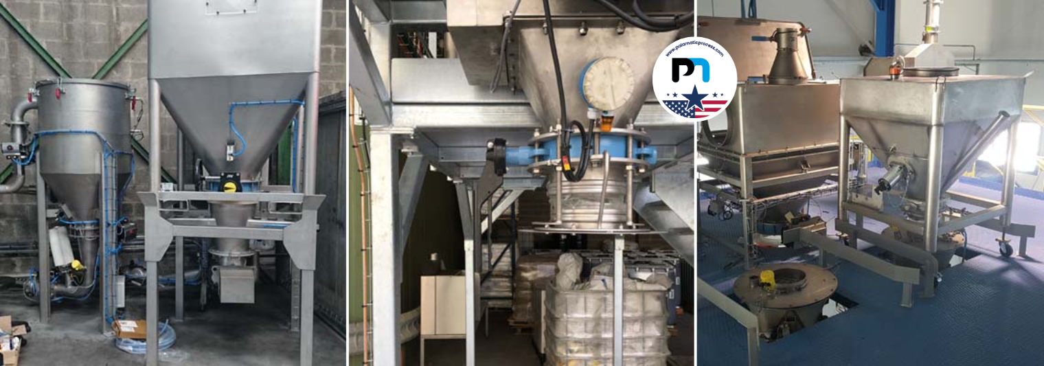 Adopt IBC containers for efficient powder management