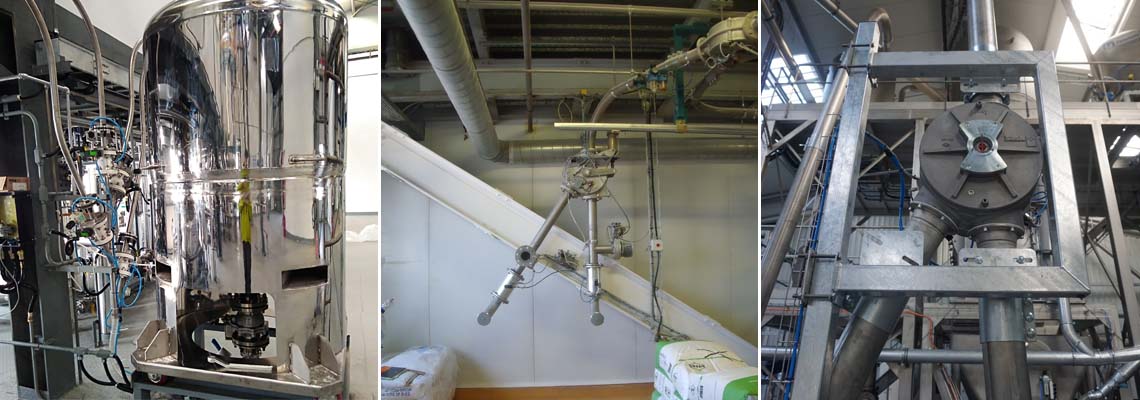 Switch on pneumatic conveying