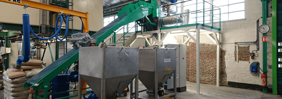 Automatic sack unloader Palamatic