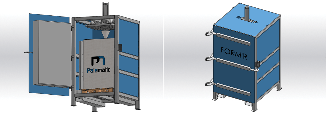 Big bag forming stand