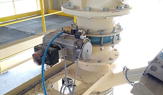 Butterfly valve - Bulk material and powder handling