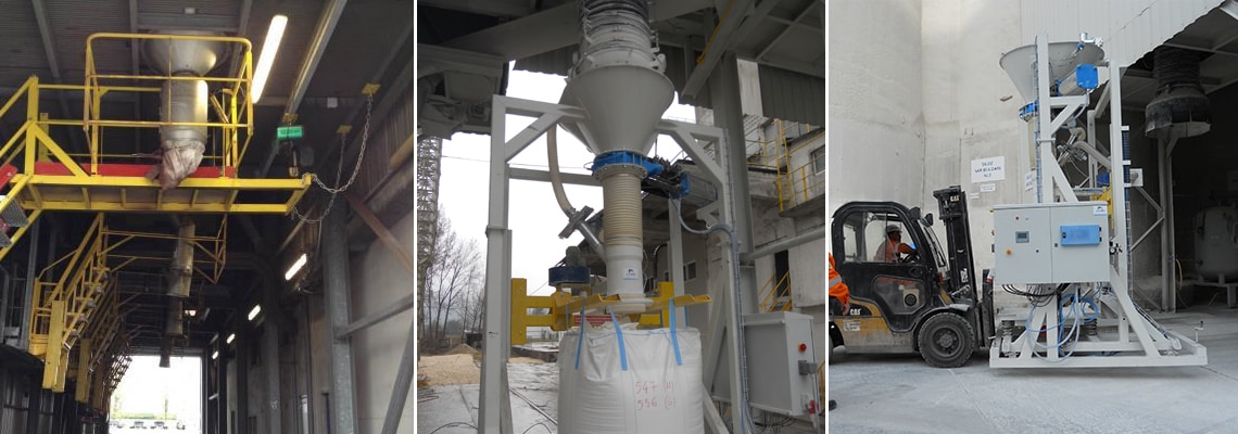 Big bag filling system - Bulk powder handling 