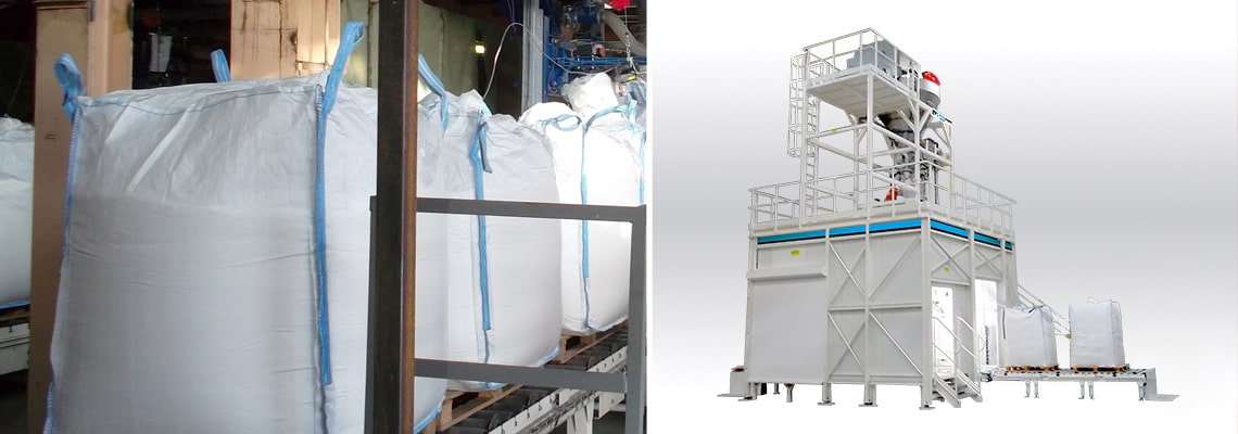 Big bag filling system - Bulk powder handling 