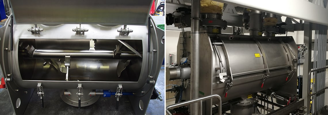 How to clean Palamatic industrial mixer