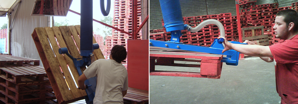 pallet lifter palamatic process