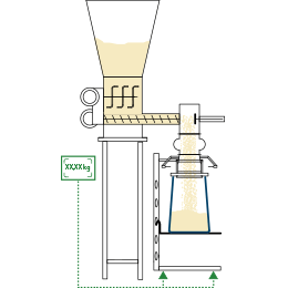 Bag filling PalSack01 M-P-Brut