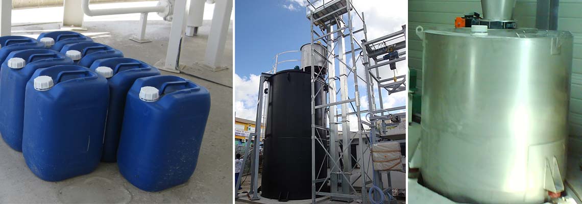 Storage of Adblue urea in tanks