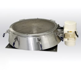 Vibratory sieve without cover plate