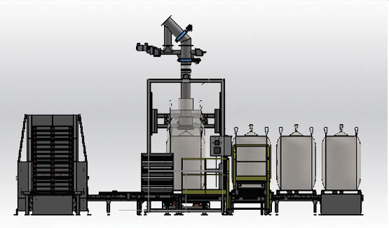 Remplir big bag FlowMatic 04 Palamatic Process