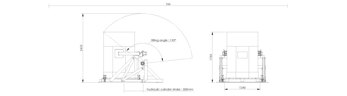 Octabin discharging system layout OctoFlow 02 - Bulk powder handling 