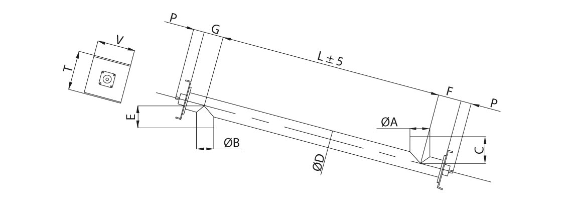 layout tubular screw bulk handling