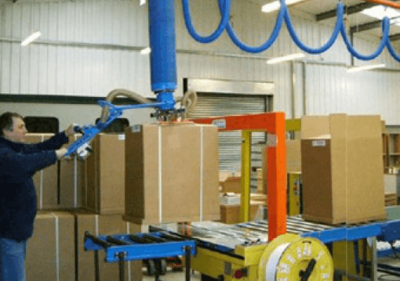 Box manipulator - Bulk material and powder handling 