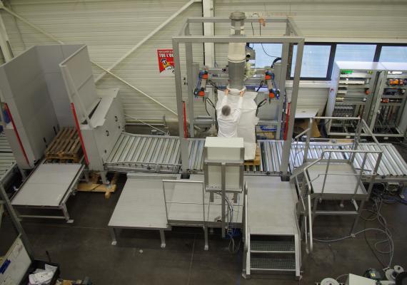 bulk materials handling big bag filling flowmatic 04