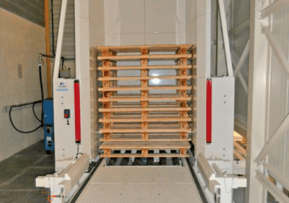 big bag filling raw material packaging pallet unstacker