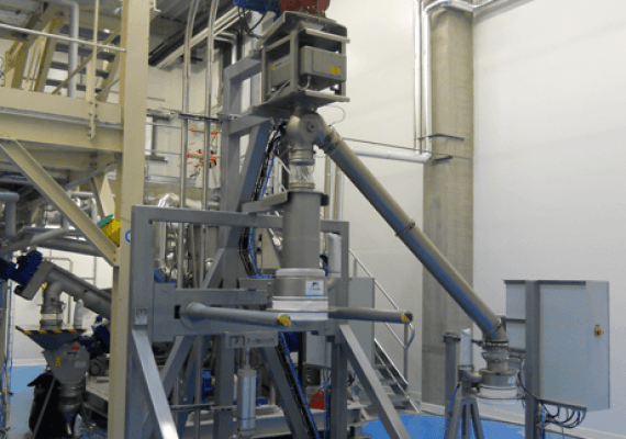 Flowmatic 01 - bulk bag filler bulk materials