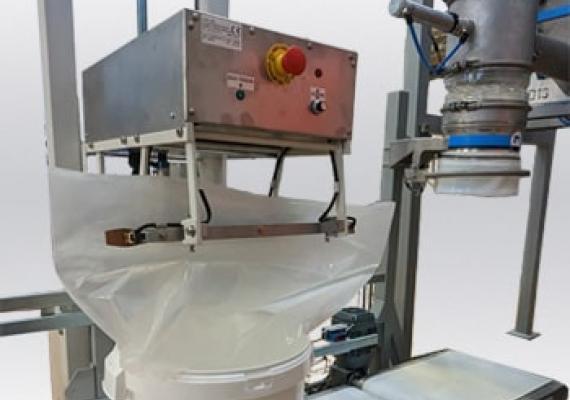 Drum/bucket filling station sealer