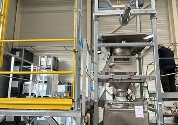 Duopal® station for container filling