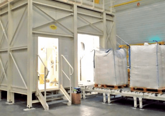 high rate bulk bag conditioning