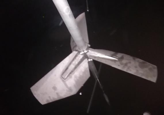 Intérieur de la cuve