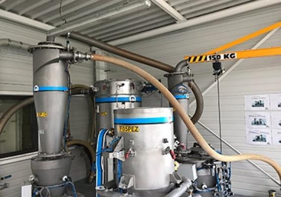 VFlow pneumatic conveying Palamatic