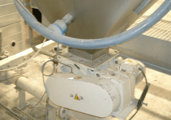screw feeder rotary valve starch maltodextrine