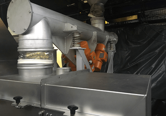 vibrating conveyor big bag production line