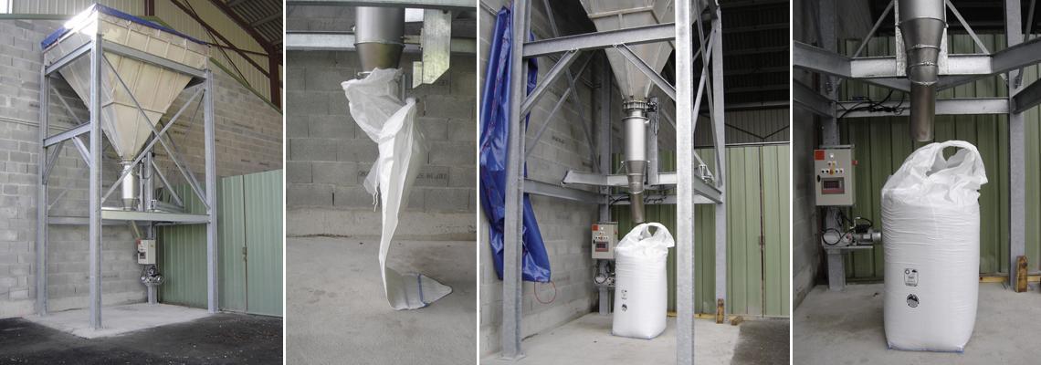 One loop big bag filling system - Powder handling - Palamatic Process