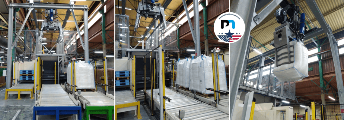 Automated bulk bag unloading