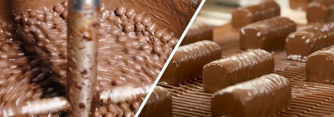 Chocolade- en zoetwarenverwerkingslijnen
