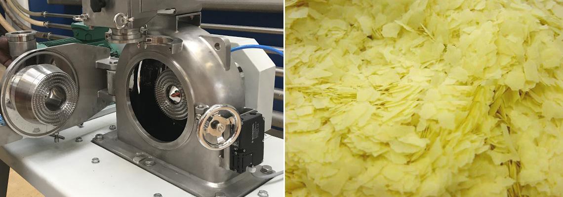 Potato flakes milling line