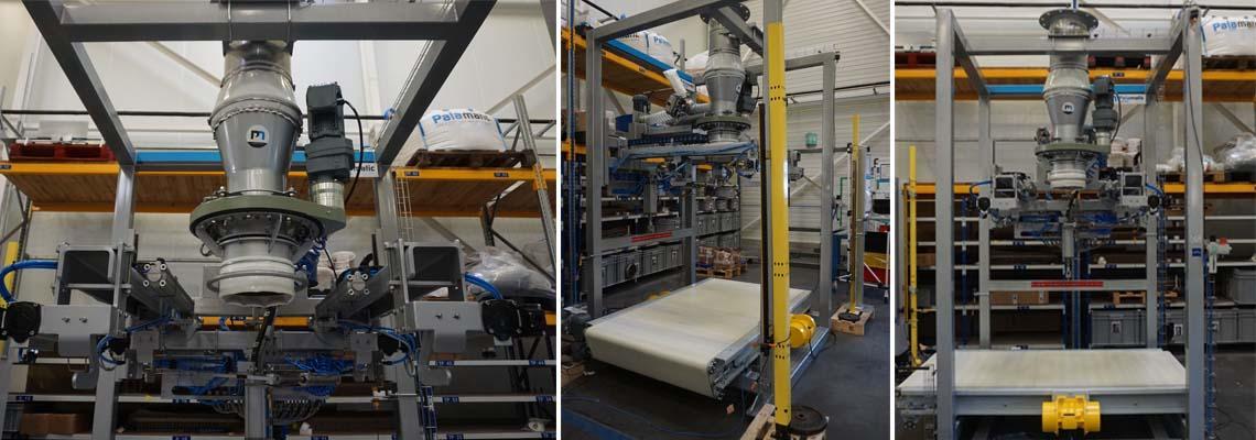 Spodumene bulk bags packaging system