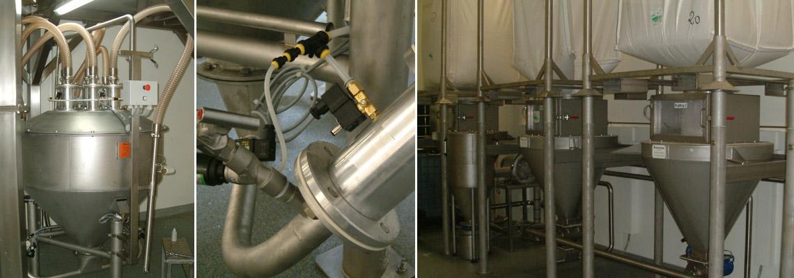 Pneumatic conveying Palamatic Process bulk handling