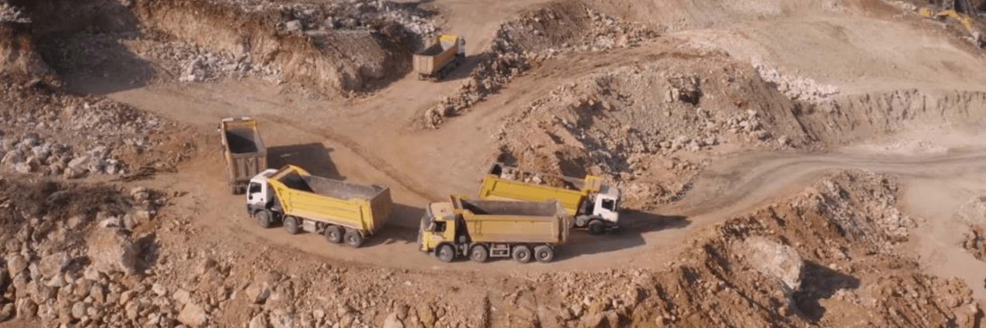 Handling powders quarries