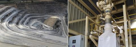 Minerals & building industry - Lime and mineral packing | Palamatic Process