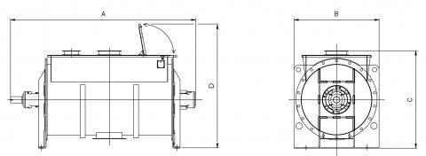 Ribbon mixer hopper - Bulk materials and powder handling 