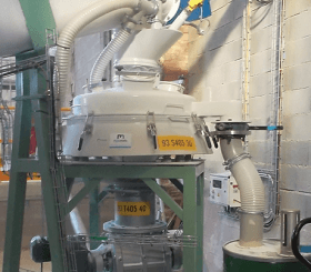 industrial vibratory sieve pneumatic conveying