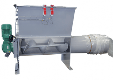 Bulk bag discharger compactor - Powder and bulk handling