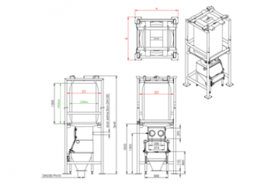 Big bag discharging - Bulk and powder handling