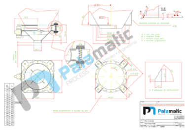 Bin activator layout- Bulk material and powder handling 